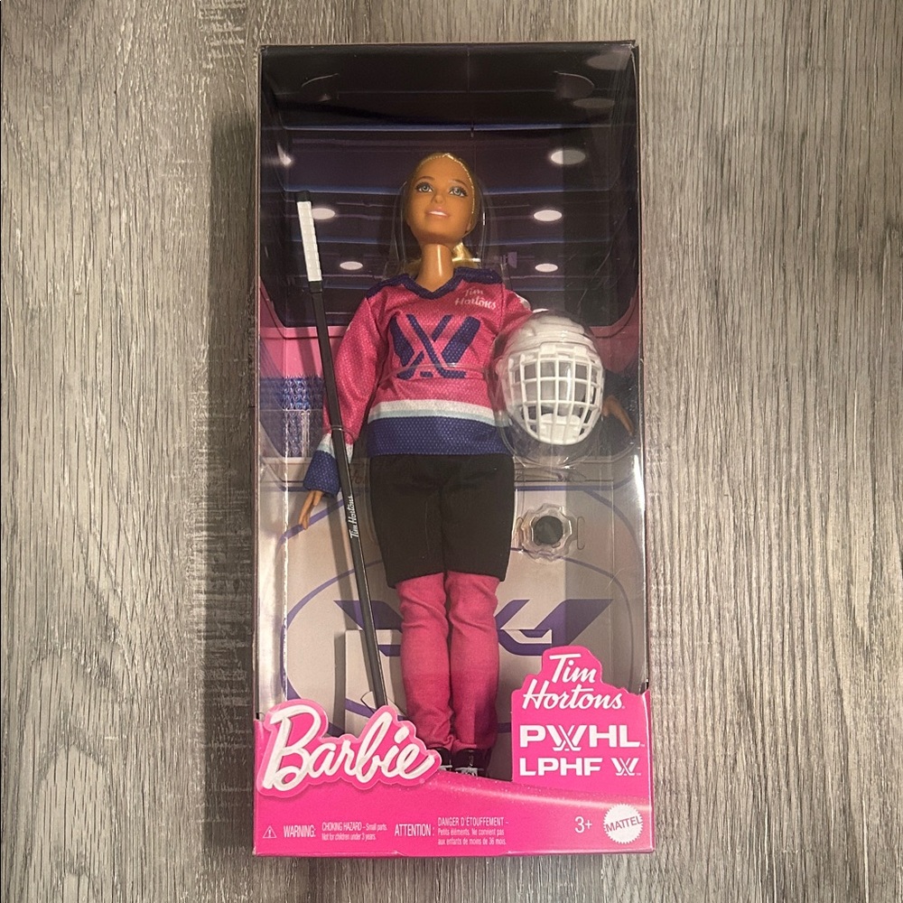 Barbie X Tim Hortons PWHL Doll